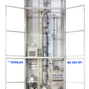 PILODIST 250 Distillation system for continuous and discontinuous (batch) operation