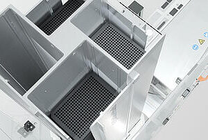 CyBio QuadPrint Series Stack Plates. Print Quad.