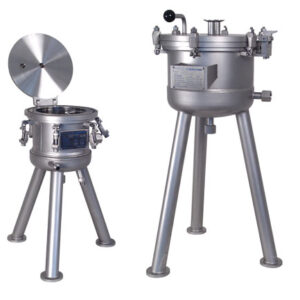 Pressure filters for laboratory and pilot plant