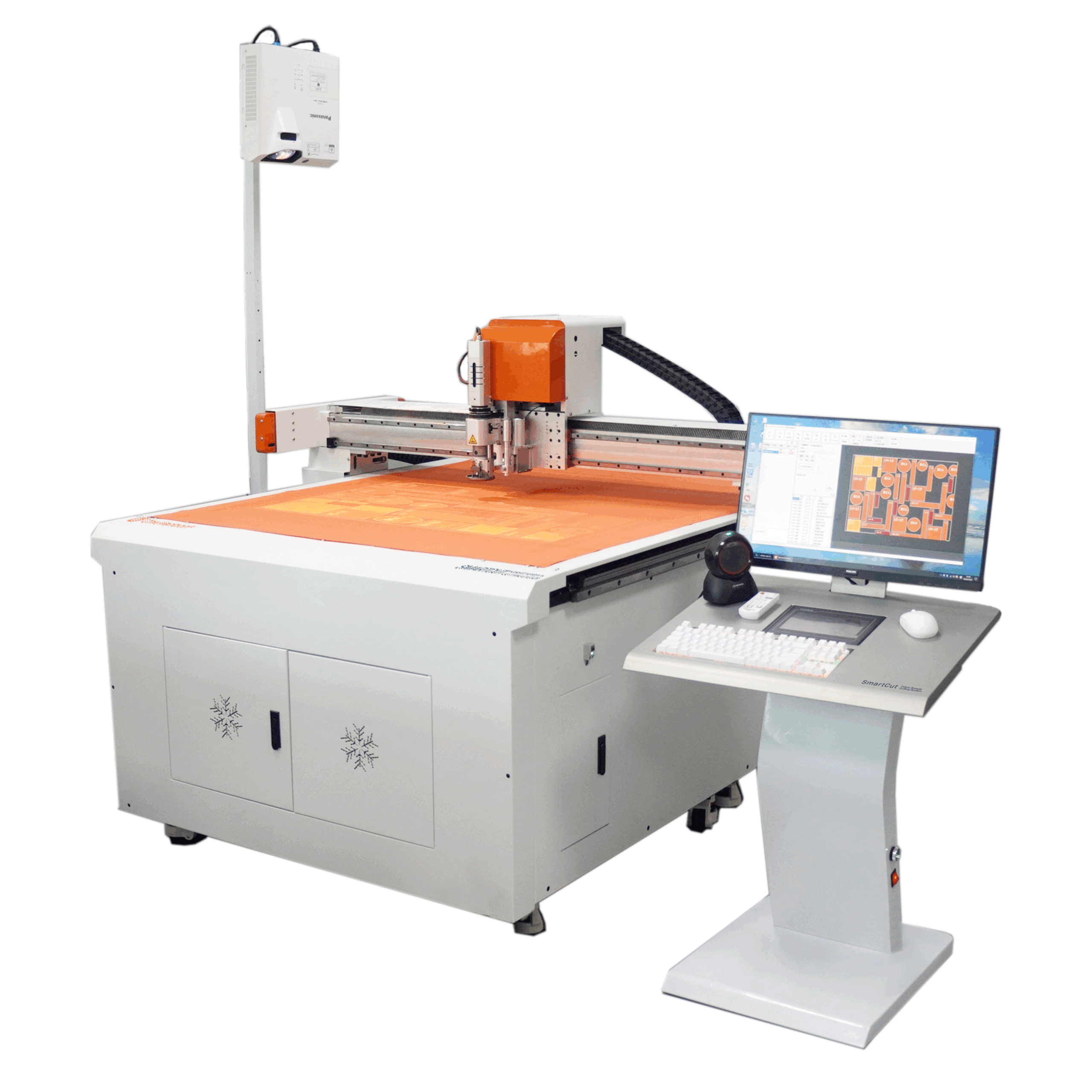 SmartCut Fabric Sample Cutting System | A new machine developed by the sister company ChiuVention.